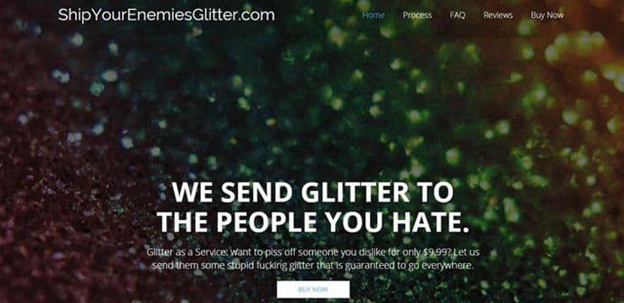 Ne volite nekog? Zaspite ga šljokicama! Ne volite nekog? Zaspite ga šljokicama!