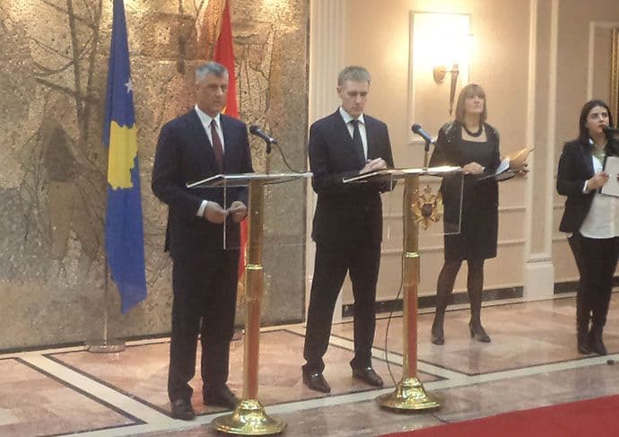 TAČI: Prijateljstvo Crne Gore i Kosova starije od naših država TAČI: Prijateljstvo Crne Gore i Kosova starije od naših država