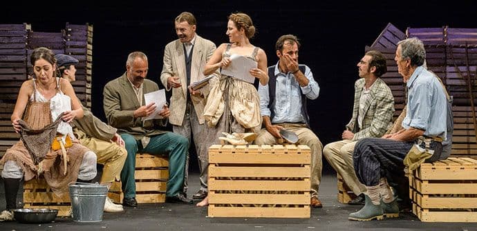 „Predstava Hamleta“ na glavnoj sceni CNP-a „Predstava Hamleta“ na glavnoj sceni CNP-a