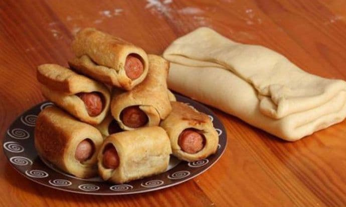 Domaći hot-dog Domaći hot-dog