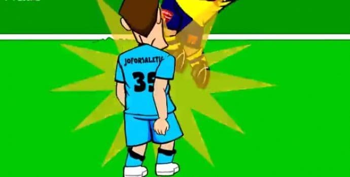 VIDEO: Jovetić postao Joforsaletić VIDEO: Jovetić postao Joforsaletić