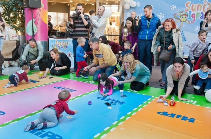 Stefan Fuštić najbrža beba šeste crnogorske puzijade Stefan Fuštić najbrža beba šeste crnogorske puzijade