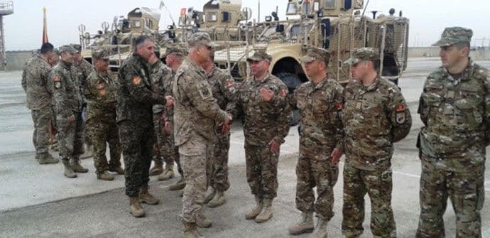 Delegacija Ministarstva odbrane u posjeti vojnicima u Avganistanu Delegacija Ministarstva odbrane u posjeti vojnicima u Avganistanu