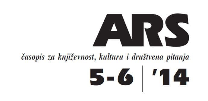 Mirko Kovač centralna tema novog dvobroja časopisa Ars Mirko Kovač centralna tema novog dvobroja časopisa Ars