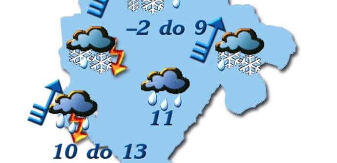 Sjutra obilne i jake padavine Sjutra obilne i jake padavine