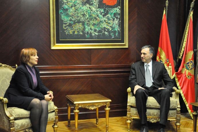 Vujanović primio novoimenovanu ambasadorku Crne Gore u Francuskoj Vujanović primio novoimenovanu ambasadorku Crne Gore u Francuskoj