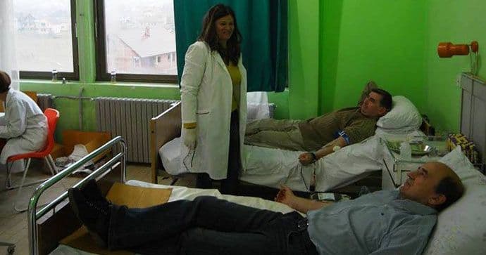 Zaposleni u Vodovodu dali krv Zaposleni u Vodovodu dali krv