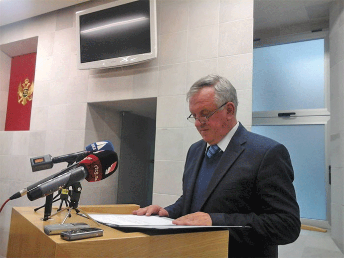 Herceg Novi: Gojković zvanično novi predsjednik opštine Herceg Novi: Gojković zvanično novi predsjednik opštine