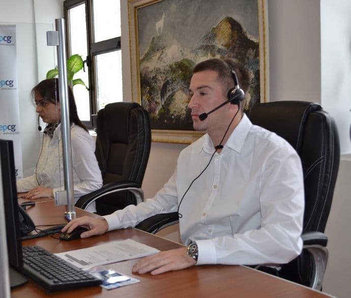 Počeo sa radom novi call centar EPCG  Počeo sa radom novi call centar EPCG