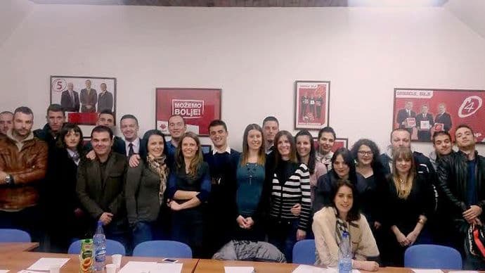 Pavlićević predsjednik Foruma mladih SDP-a Cetinje Pavlićević predsjednik Foruma mladih SDP-a Cetinje