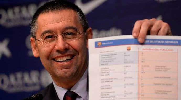 Predsjednik Barselone utajio porez Predsjednik Barselone utajio porez