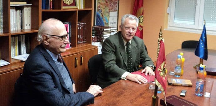 Ambasador Crne Gore pri UN u pośeti DANU Ambasador Crne Gore pri UN u pośeti DANU