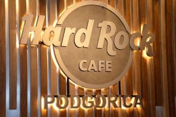 OTVOREN HARD ROCK CAFE PODGORICA:  Prvi Hard Rock Cafe u Regionu počeo sa radom 