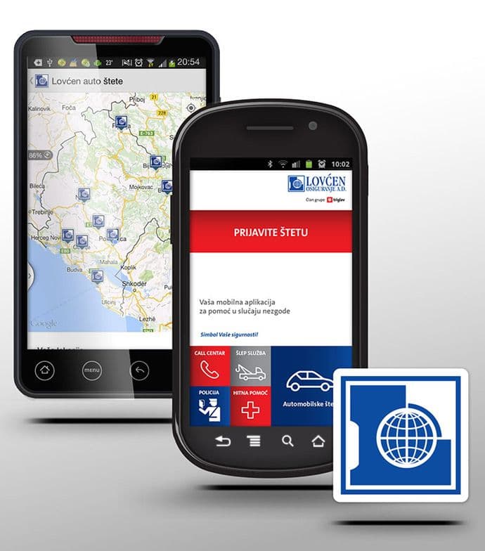 "Lovćen auto štete” – mobilna aplikacija za prijavu šteta na vozilima "Lovćen auto štete” – mobilna aplikacija za prijavu šteta na vozilima