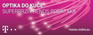 Telekom investirao 7,4 miliona eura u projekat “Optika do kuće” Telekom investirao 7,4 miliona eura u projekat “Optika do kuće”