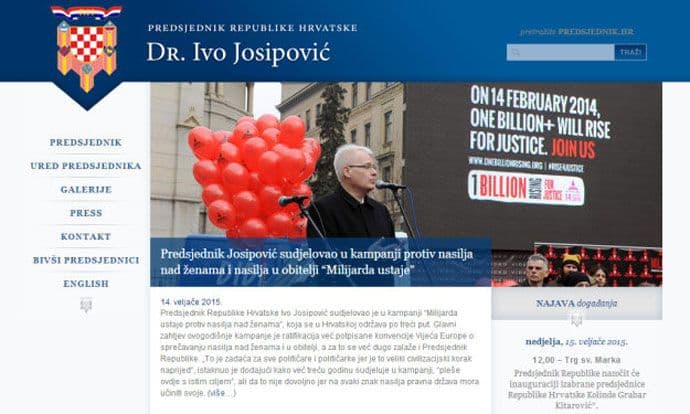 HDZ kupio domen predsjednica.hr HDZ kupio domen predsjednica.hr