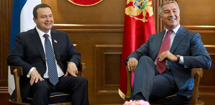 Đukanović i Lukšić sa predsjedavajućim OEBS-a Ivicom Dačićem Đukanović i Lukšić sa predsjedavajućim OEBS-a Ivicom Dačićem