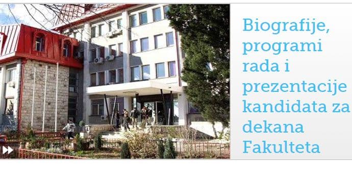 Vijeće Ekonomskog fakulteta danas bira dekana Vijeće Ekonomskog fakulteta danas bira dekana