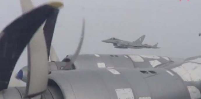 VIDEO: NATO presretači na ruskom nebu VIDEO: NATO presretači na ruskom nebu