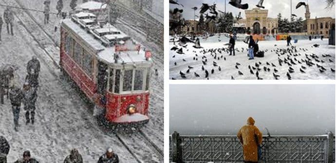 Snijeg paralisao Istanbul Snijeg paralisao Istanbul