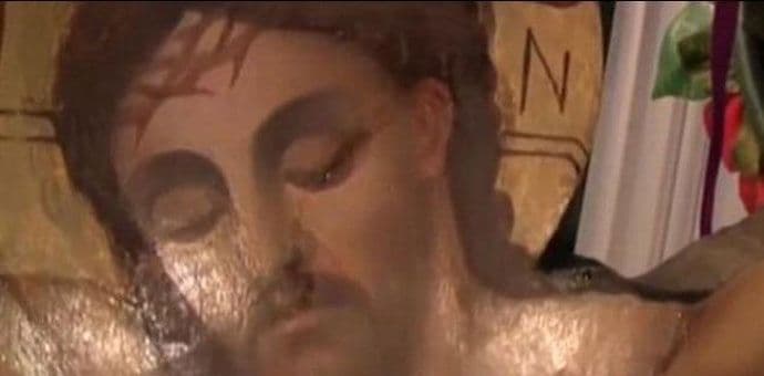 Čudo u Grčkoj: Ikona Isusa Hrista "plače" zbog premijera ateiste Čudo u Grčkoj: Ikona Isusa Hrista "plače" zbog premijera ateiste