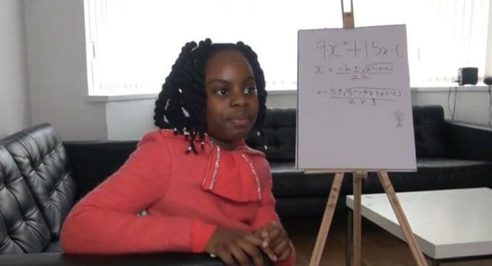 Upoznajte najmlađu studentkinju matematike na svijetu Upoznajte najmlađu studentkinju matematike na svijetu