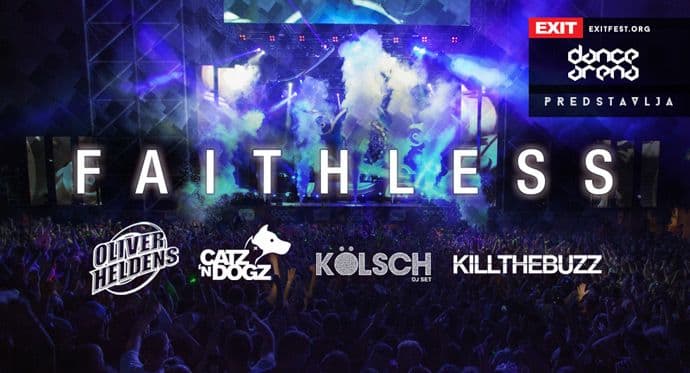 Faithless slave dvije decenije rada na Exit Dance Areni! Faithless slave dvije decenije rada na Exit Dance Areni!