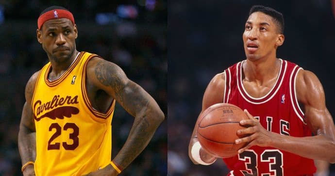 Lebron nadmašio Skotija Pipena Lebron nadmašio Skotija Pipena