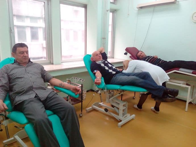 Radnici KAP-a dobrovoljno dali krv Radnici KAP-a dobrovoljno dali krv