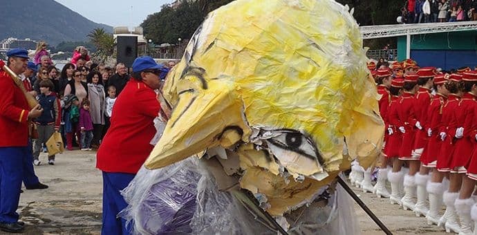 Herceg Novi: Karneval sam sebi presudio - raspao se prije spaljivanja Herceg Novi: Karneval sam sebi presudio - raspao se prije spaljivanja