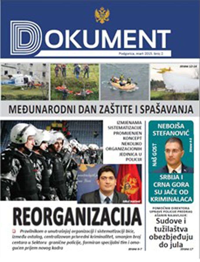 MUP: Novi broj časopisa “Dokument” MUP: Novi broj časopisa “Dokument”