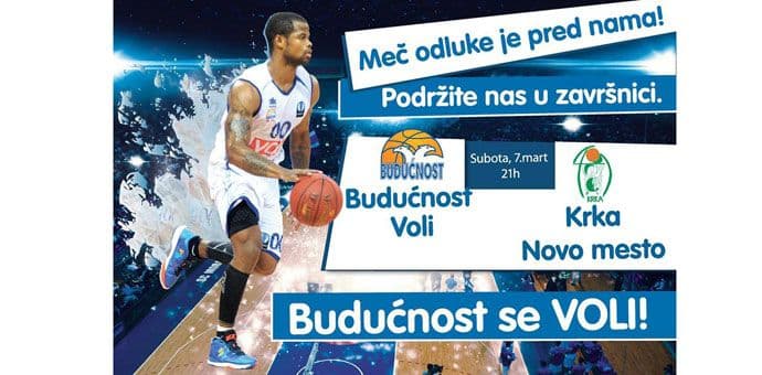 Besplatan ulaz za dame na meč Budućnost-Krka! Besplatan ulaz za dame na meč Budućnost-Krka!
