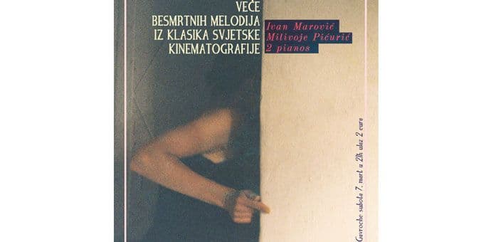 Muzičko putovanje kroz svjetsku kinematografiju u KC "Gavroche"  Muzičko putovanje kroz svjetsku kinematografiju u KC "Gavroche"