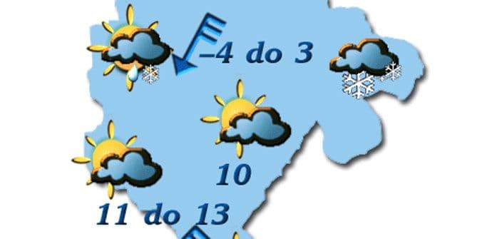 Na sjeveru i sjutra snijeg Na sjeveru i sjutra snijeg