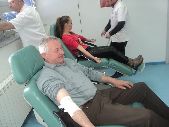 Akcija dobrovoljnog davanja krvi u Beranama Akcija dobrovoljnog davanja krvi u Beranama