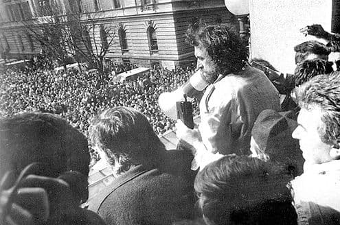 Na današnji dan '91 počele prve demonstracije protiv Miloševića Na današnji dan '91 počele prve demonstracije protiv Miloševića