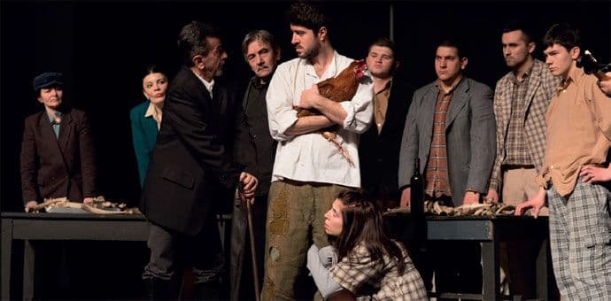 "Crveni pijetao leti prema nebu" premijerno u Bjelopoljskom pozorištu "Crveni pijetao leti prema nebu" premijerno u Bjelopoljskom pozorištu