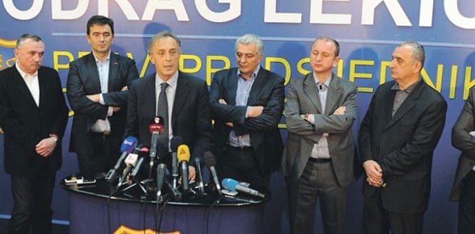 Članovi Predsjedništva DF-a izbjegli novinare Članovi Predsjedništva DF-a izbjegli novinare