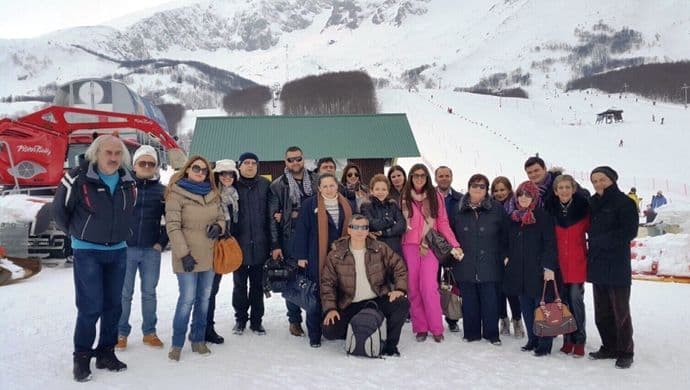 Albanski novinari u posjeti Žabljaku i Kolašinu Albanski novinari u posjeti Žabljaku i Kolašinu