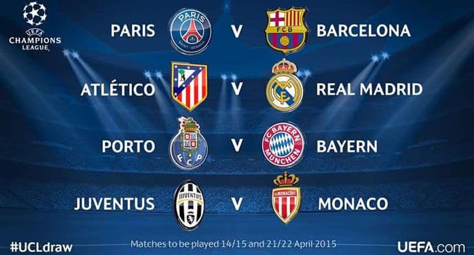 LŠ ŽRIJEB: PSŽ - Barselona, Atletiko - Real! LŠ ŽRIJEB: PSŽ - Barselona, Atletiko - Real!