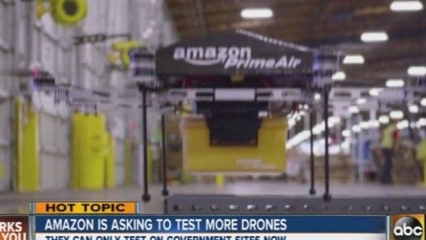 Amazon dobio dozvolu za dronove Amazon dobio dozvolu za dronove