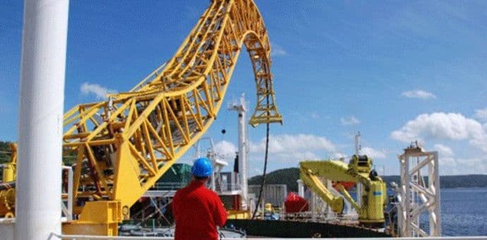 Norveški Nexans, partner Terne, postavio prvih 140 km podvodnog kabla! Norveški Nexans, partner Terne, postavio prvih 140 km podvodnog kabla!