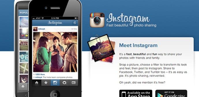 Instagram lansira aplikaciju Layout Instagram lansira aplikaciju Layout