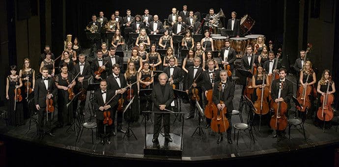 Colman i Oleg sa CSO na Velikoj sceni CNP-a Colman i Oleg sa CSO na Velikoj sceni CNP-a