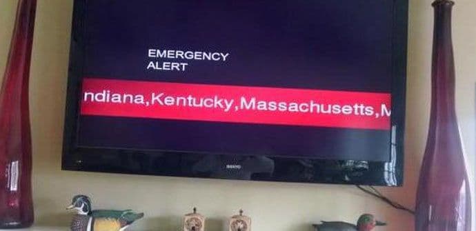 SAD: TV uzbuna uznemirila građane, program prekinut na 10 minuta SAD: TV uzbuna uznemirila građane, program prekinut na 10 minuta