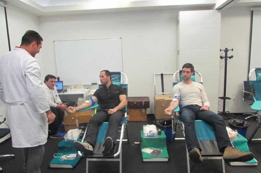 Radnici Telenora i EPCG dali krv Radnici Telenora i EPCG dali krv