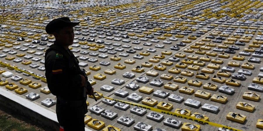 KOLUMBIJA: Zaplijenjeno više od tone kokaina KOLUMBIJA: Zaplijenjeno više od tone kokaina