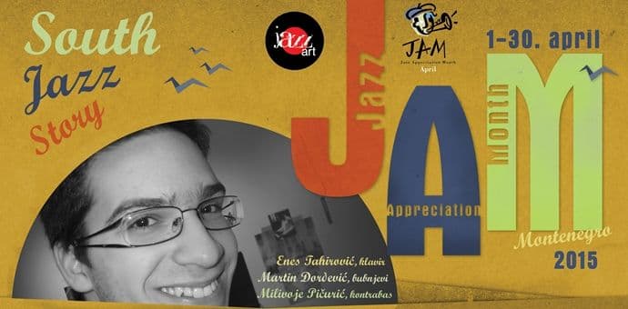 JAM u Podgorici uz Enes Tahirović Trio i ciklus "Jazz na filmu" JAM u Podgorici uz Enes Tahirović Trio i ciklus "Jazz na filmu"