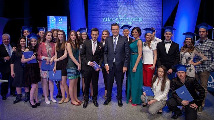 Dodijeljene Atlas stipendije  Dodijeljene Atlas stipendije