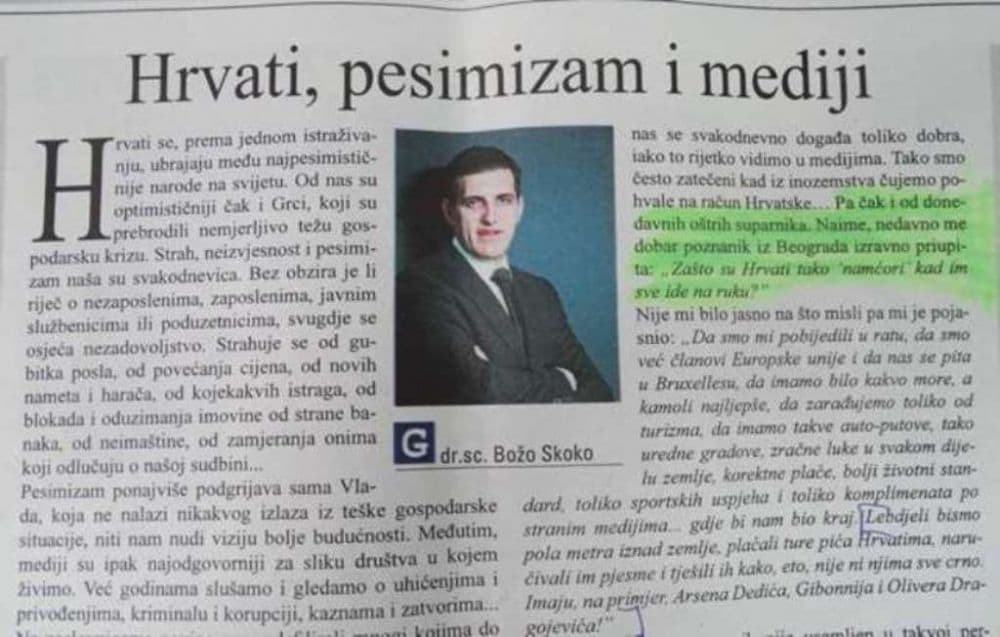 Melita Vrsaljko: FERALOV DUH TRULI TAMO GDJE BI TREBAO BITI NAJŽIVLJI Melita Vrsaljko: FERALOV DUH TRULI TAMO GDJE BI TREBAO BITI NAJŽIVLJI